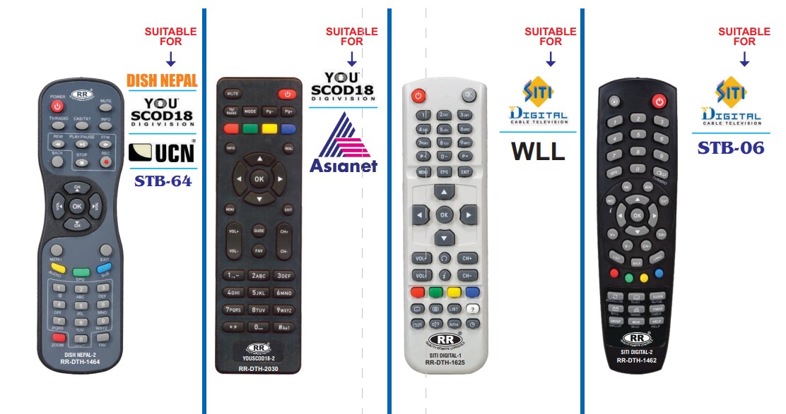 Set-Top Box & DTH Remote