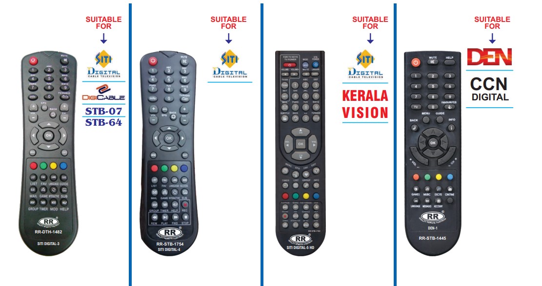 Set-Top Box & DTH Remote