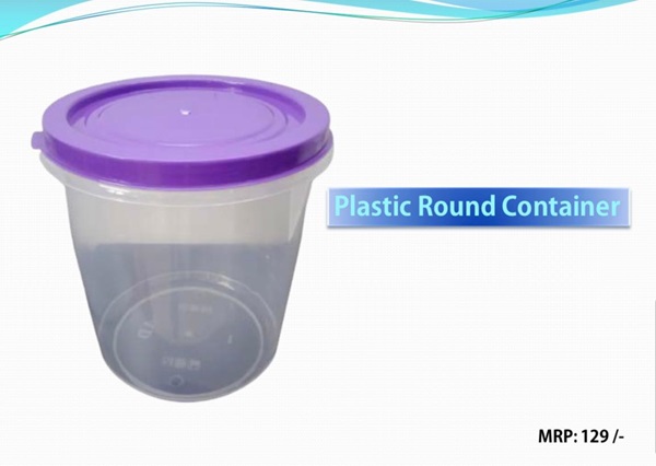 Plastic Round Container
