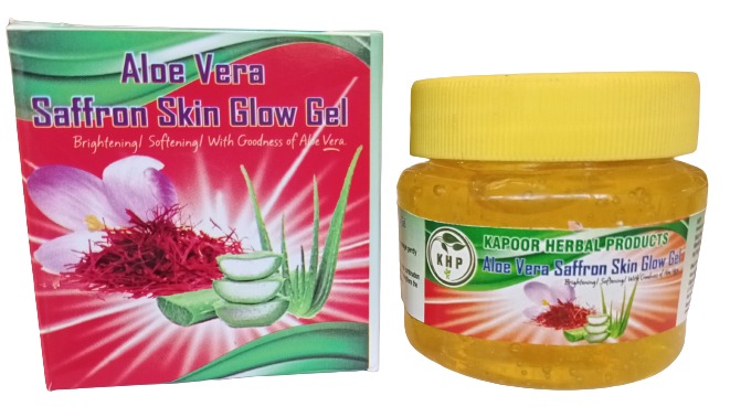 Aloe Vera Saffron Skin Glow gel