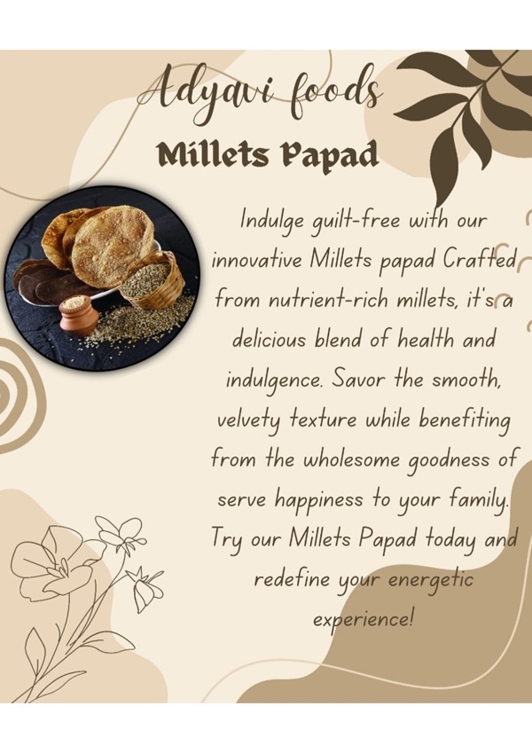 Millets Papad